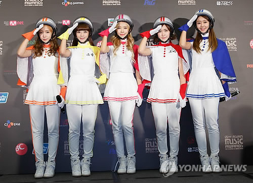 资料图片：Crayon Pop（韩联社）