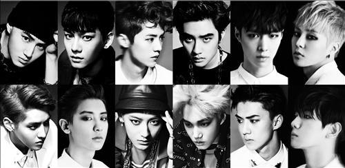 男团EXO（韩联社）
