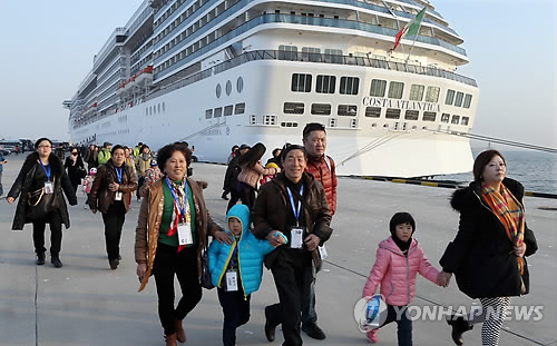 资料图片：安利中国的1.7万名员工将从本月31日到下月10日组团来济州旅游。（韩联社）