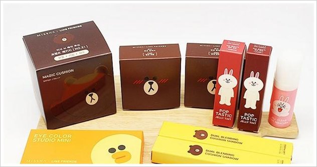 MISSHA*LINE 彩妆系列试妆