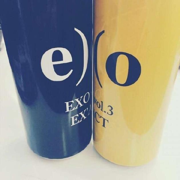 EXO感谢粉丝贴心准备饮料给歌迷