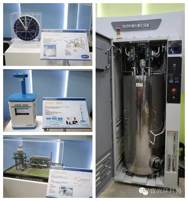 部分展出环保设备 部分展出环保设备