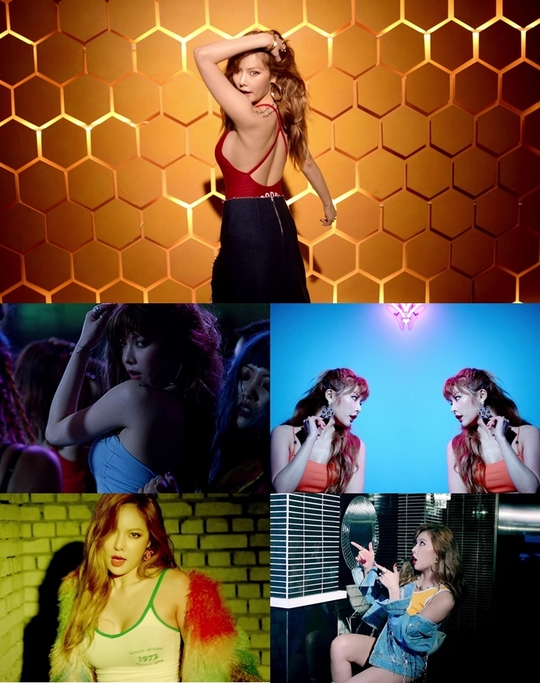 【视频】泫雅《如何？》MV性感扭臀　横扫7大音乐排行榜