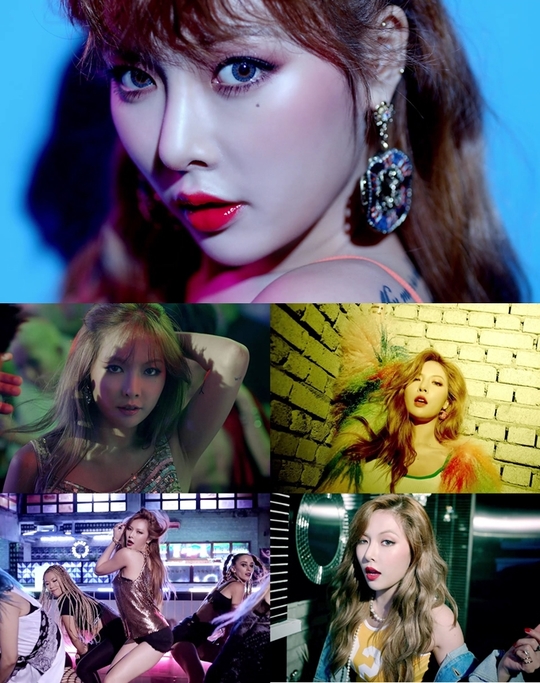 【视频】泫雅《如何？》MV性感扭臀　横扫7大音乐排行榜