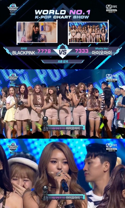 I.O.I小分队击败BLACKPINK　凭《Whatta Man》荣获3冠王
