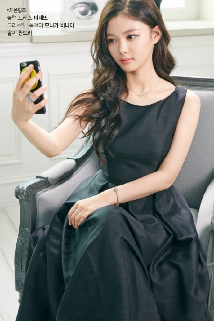 金裕贞画报公开 少女到淑女的蜕变