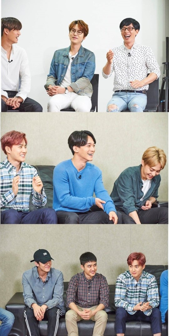 《无限挑战》刘在石、EXO特级合作幕后花絮公开