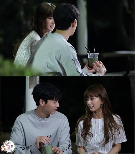 《我们结婚了》崔泰俊-尹普美 月光下的约会