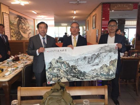 &ldquo;韩中文化美术家协会&rdquo;&ldquo;画说孔子&rdquo;双展在韩举行