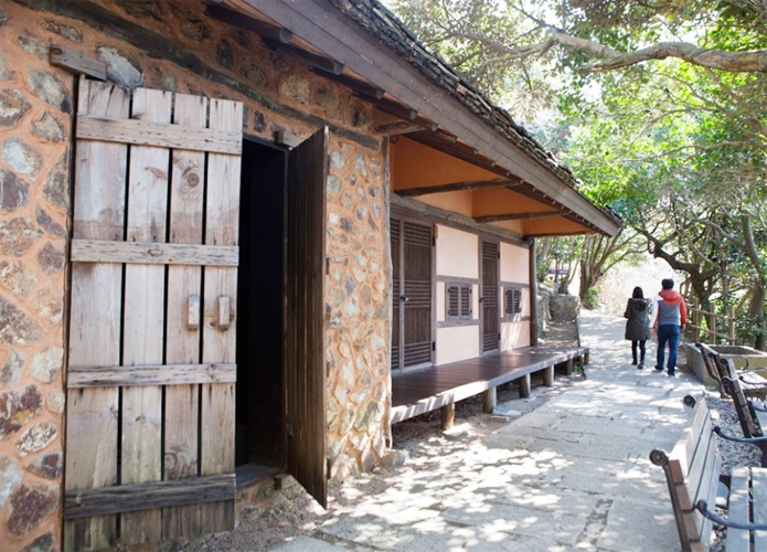 韩国长蛇岛海上公园浪漫而美丽的旅游胜地