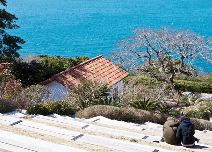 韩国长蛇岛海上公园浪漫而美丽的旅游胜地