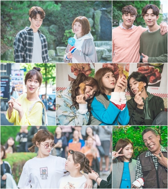 《举重妖精金福珠》公开李圣经、南柱赫、庆收真、李载允等演员的花絮照