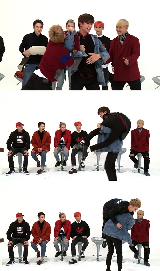  韩国组合BTOB出演《一周的偶像》搞笑不断