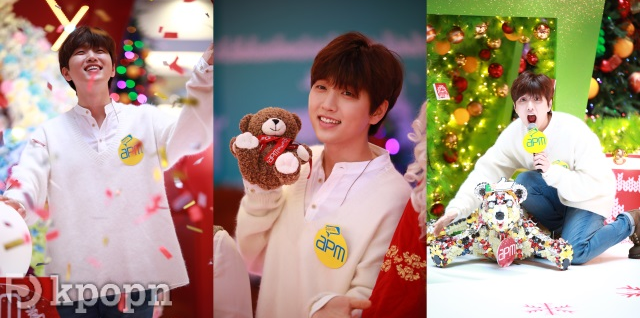 B1A4 灿多香港主持《圣诞爆「熊」王国亮灯典礼》在 apm 商场