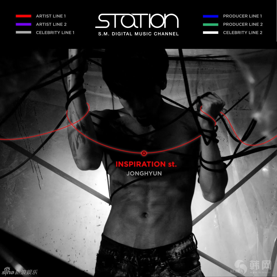 SHINee钟铉9日发新曲 变身型男大秀腹肌