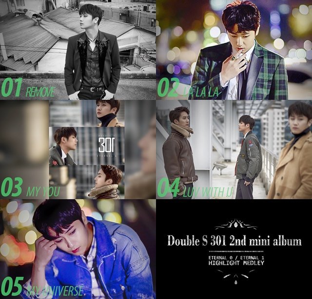 Double S 301第二张迷你专辑《ETERNAL 0》与《ETERNAL 1》试听公开