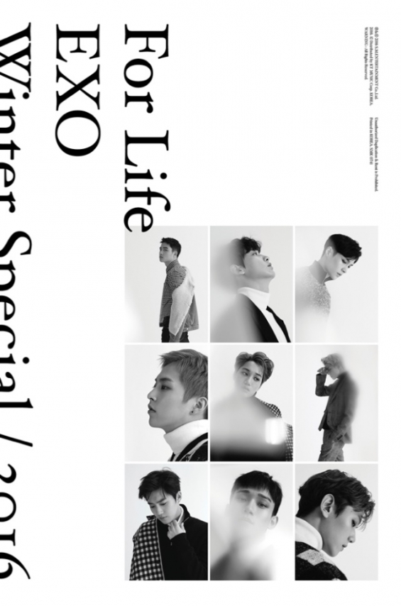 EXO冬季特别专辑《For Life》第二波预告照公开