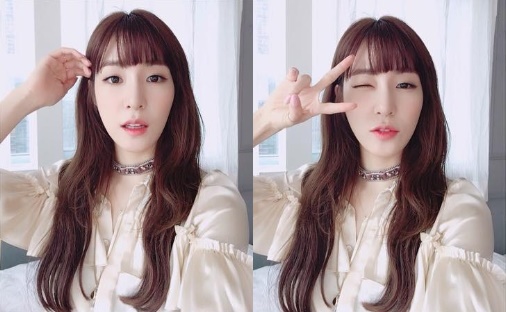 Tiffany隔4个月晒自拍　灵气直逼泰妍