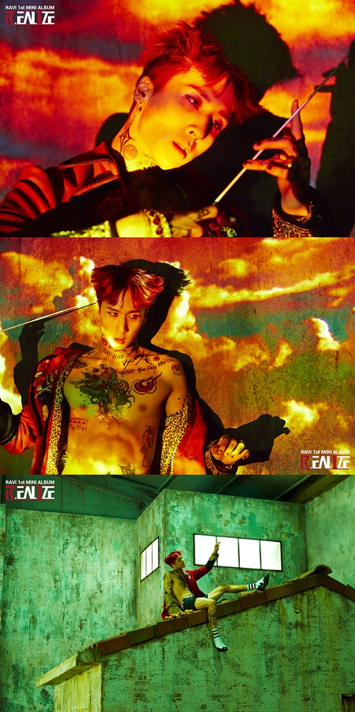 VIXX成员RAVI概念照再公开 致命魅力爆发