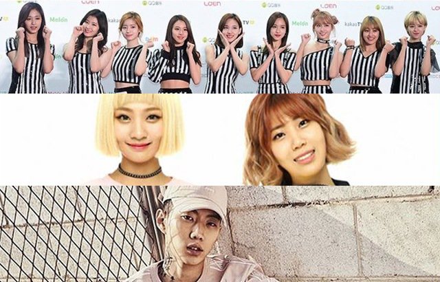 TWICE、脸红的思春期等人入围第14届韩国大众音乐奖