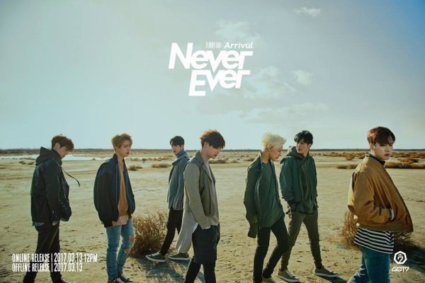 GOT7新专辑主打歌《Never Ever》MV 预告，与团体概念照公开