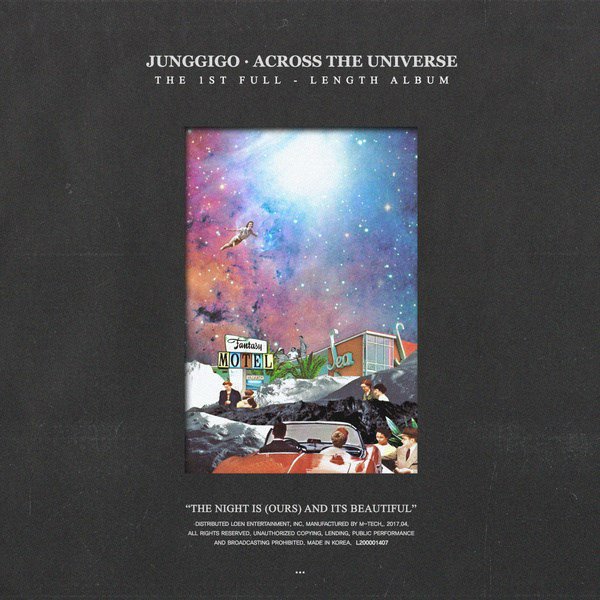 郑基高首张正规专辑《ACROSS THE UNIVERSE》音源、同名主打歌MV公开