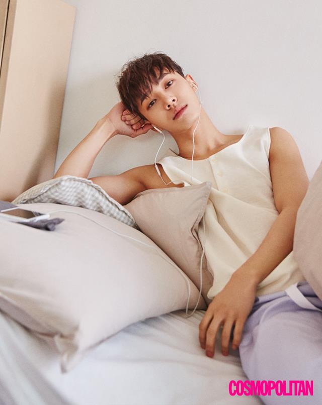 HIGHLIGHT起光为时尚杂志《COSMOPOLITAN》拍摄的「男友」画报公开