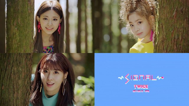 TWICE迷你专辑《SIGNAL》公开子瑜、多贤、MOMO的「α」预告影片
