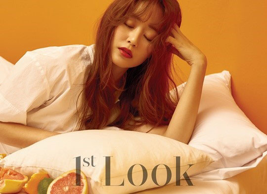 JeA(金孝珍)为《1st Look》杂志最新一期拍摄写真