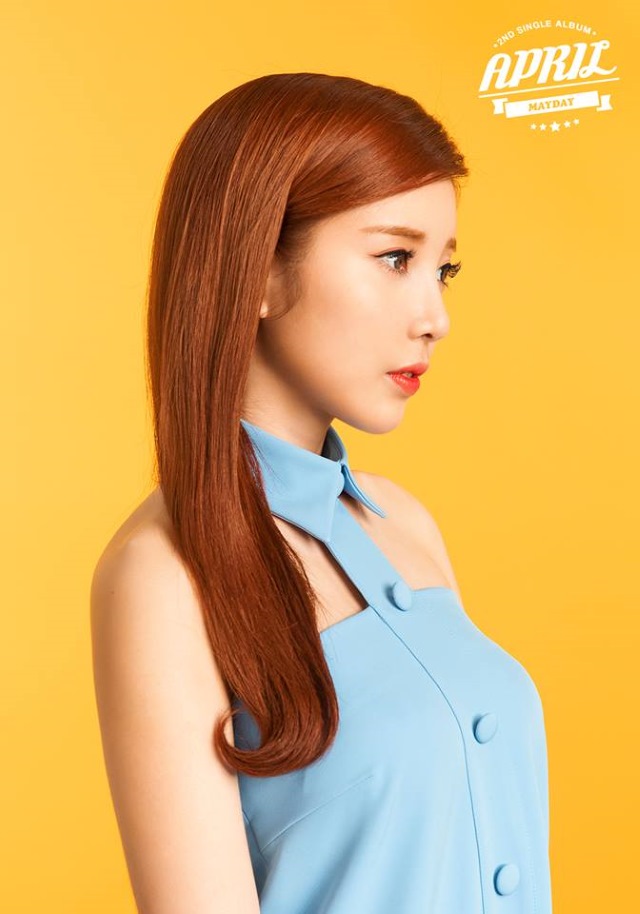 April专辑《MAYDAY》公开成员Chae Kyoung、Rachel的个人概念照