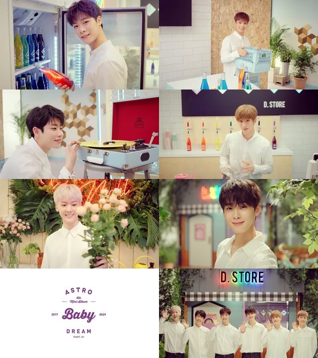 ASTRO迷你专辑《Dream Part.01》公开主打歌《Baby》首波MV预告