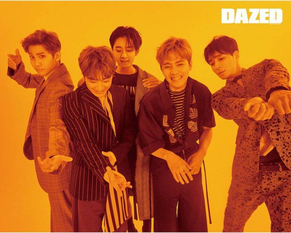 FTISLAND为时尚杂志《DAZED & CONFUSED》拍摄画报公开