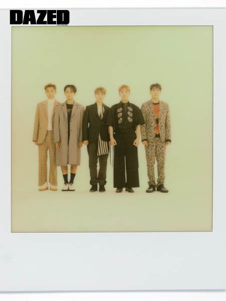 FTISLAND为时尚杂志《DAZED & CONFUSED》拍摄画报公开
