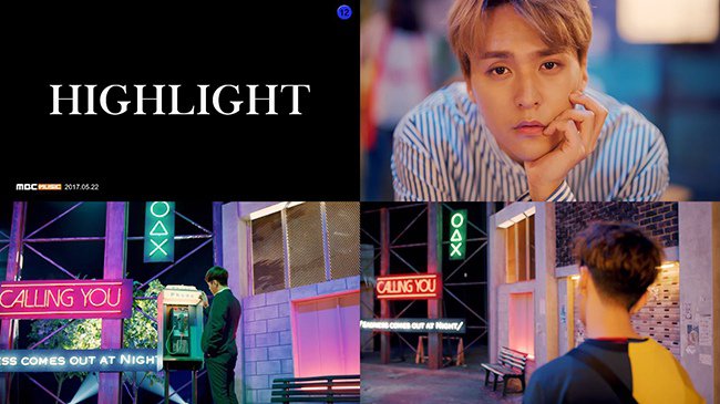 HIGHLIGHT公开改版专辑主打歌《Calling You》首波预告