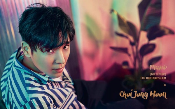 FTISLAND出道十周年纪念专辑《OVER 10 YEARS》封面海报公开