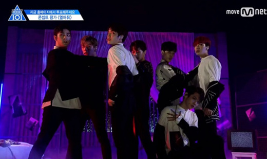 《Produce101》《打开》组全员出演 《M!Countdown》