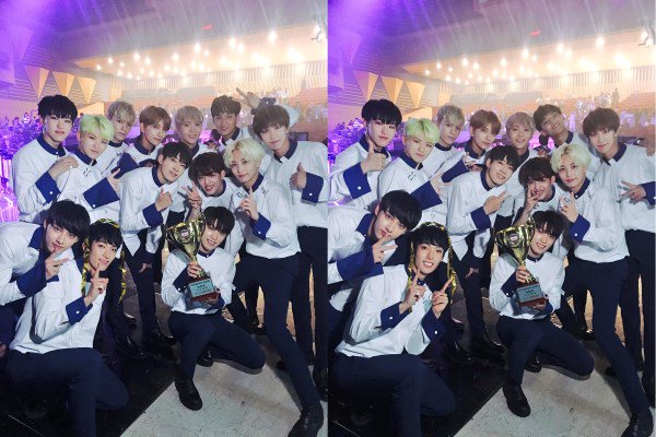 SEVENTEEN获得《Show Champion20170607》一位