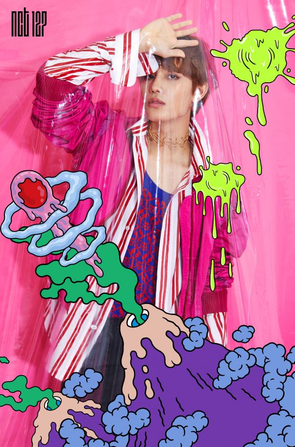 NCT 127迷你专辑《NCT 127 CHERRY BOMB》公开成员泰一、Mark、Johnny的个人概念照