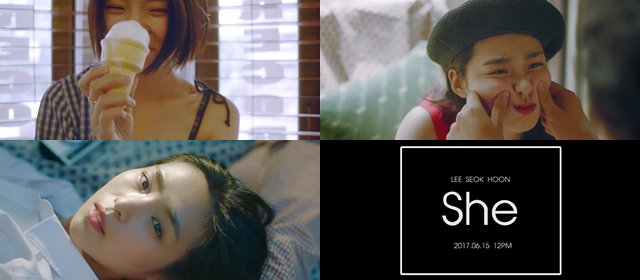 李锡勋专辑《you & yours》主打歌《She》MV预告公开