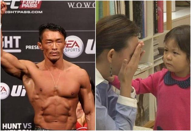 秋成勋2014年回归格斗舞台时,老婆为他心疼流泪