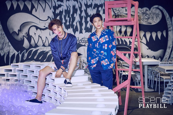 VIXX成员Leo和Ken为音乐剧杂志拍摄最新封面画报公开