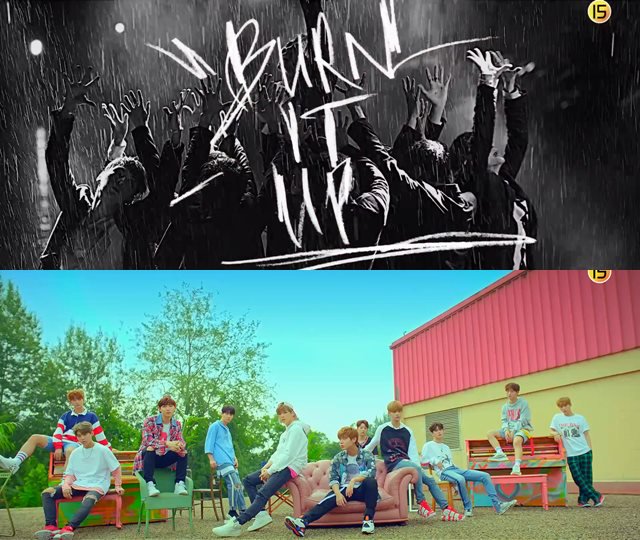 Wanna One公开主打歌候补歌曲《BURN IT UP》、《ENERGETIC》MV预告