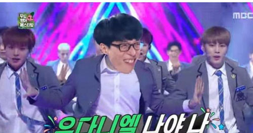 《无限挑战》刘在石化身舞王大跳《Produce 101》第二季主题曲