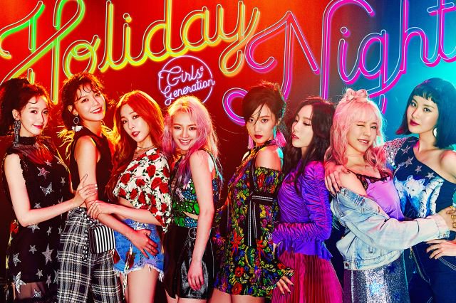 少女时代专辑《Holiday Night》曲目表、《Holiday》MV预告公开