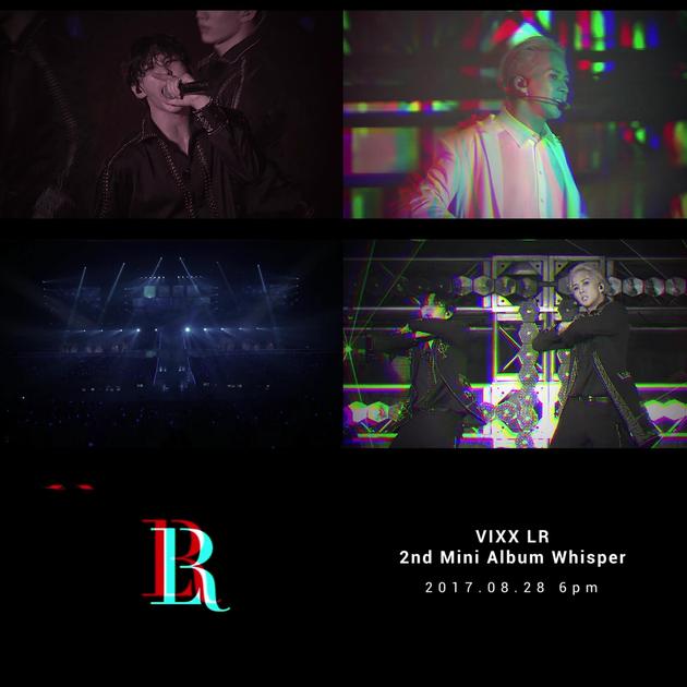  韩国男团VIXX成员Leo、RAVI组成的小分队LR确定将于28日携新专辑回归