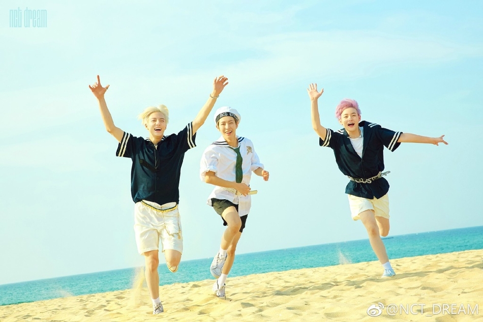 SM新人男团NCT DREAM预告公开 海边展少年清新