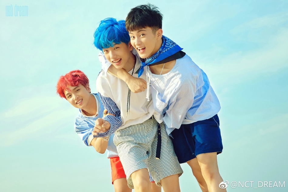 SM新人男团NCT DREAM预告公开 海边展少年清新
