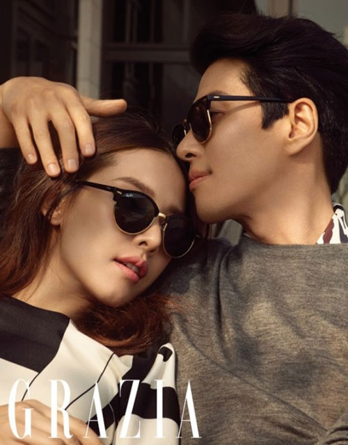 韩国明星夫妇李东健赵伦熙携手写真集