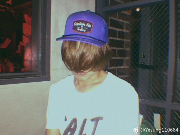 SJ成员艺声微博晒日常生活照