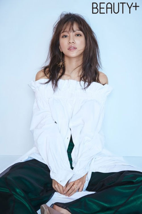 安喜延(Hani)为《BEAUTY+》杂志最新一期拍摄写真